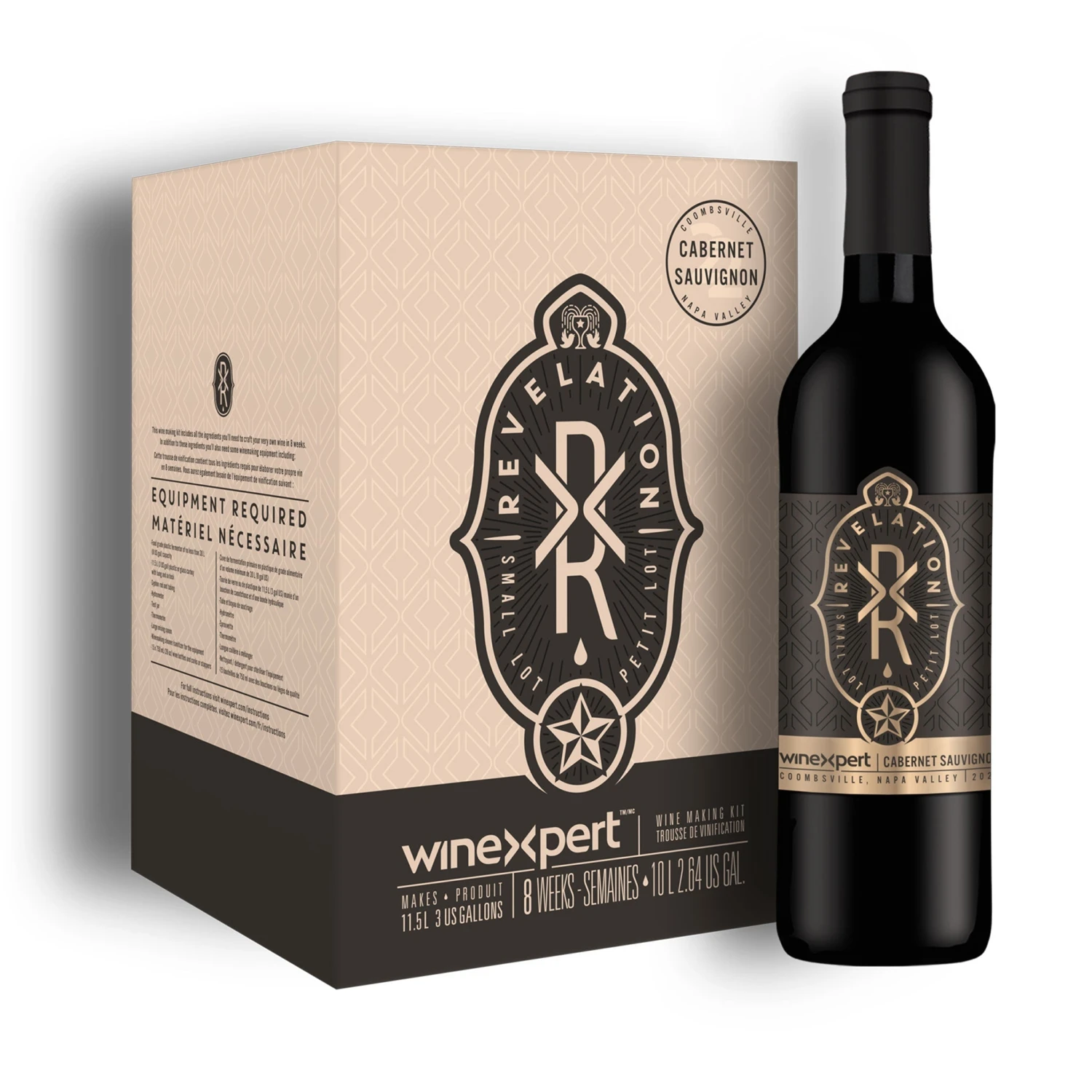 Revelation Napa Valley Cabernet Sauvignon Wine Recipe Kit - Winexpert Limited Edition 3 Revelation Napa Valley Cabernet Sauvignon Wine Recipe Kit - Winexpert Limited Edition