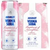 Absolut Vodka Soda Raspberry & Lemongrass Sparkling Cocktail 4-Pack