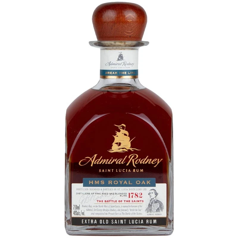 Admiral Rodney HMS Royal Oak Extra Old Saint Lucia Rum 3 Admiral Rodney HMS Royal Oak Extra Old Saint Lucia Rum