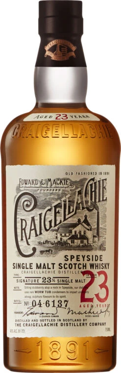 Craigellachie 23 Year Old Single Malt Scotch Whisky