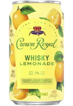 Crown Royal Whisky Lemonade Cocktail, 4-Pack -Liquor Store crown royal whisky lemonade cocktail 4 pack 1