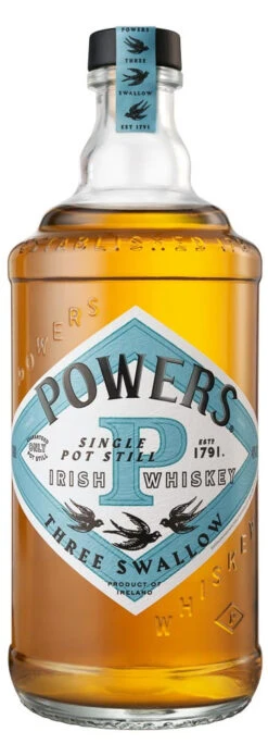 Powers Three Swallow Single Pot Still Irish Whiskey