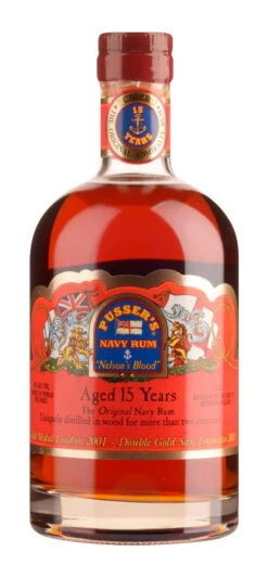 Pusser's British Navy 15 Year Old Rum Nelson Blood