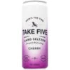 TAKE FIVE Cherry Hard Seltzer 6-Pack -Liquor Store take five cherry hard seltzer 6 pack 1