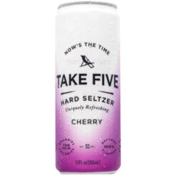 TAKE FIVE Cherry Hard Seltzer 6-Pack