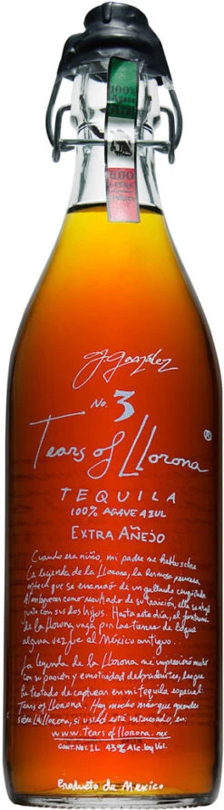 Tears Of Llorona No. 3 Extra Añejo Tequila (Signed By Master Distiller)