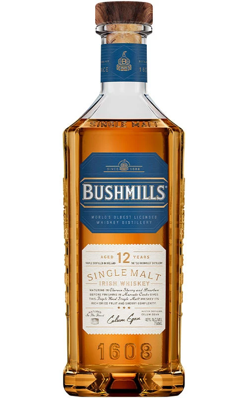 Bushmills 12 Year Old Single Malt Irish Whiskey 3 Bushmills 12 Year Old Single Malt Irish Whiskey