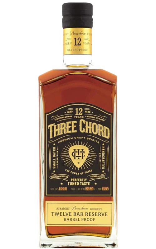 Three Chord Twelve Bar Reserve Straight Bourbon Whiskey 3 Three Chord Twelve Bar Reserve Straight Bourbon Whiskey