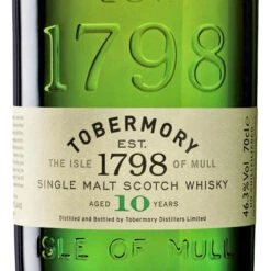 Tobermory 10 Year Old Single Malt Scotch Whisky -Liquor Store tobermory scotch single malt 10 year 2